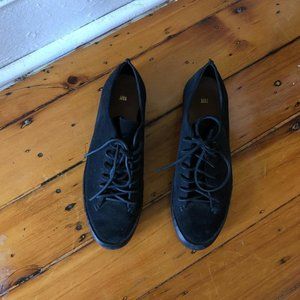 Feit suede black sneakers